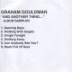 Graham Gouldman : And Another Thing Sampler CD