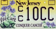 New Jersey Licence Plate (spotted on eBay)