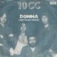 10cc : Donna c/w Hot Sun Rock : Holland